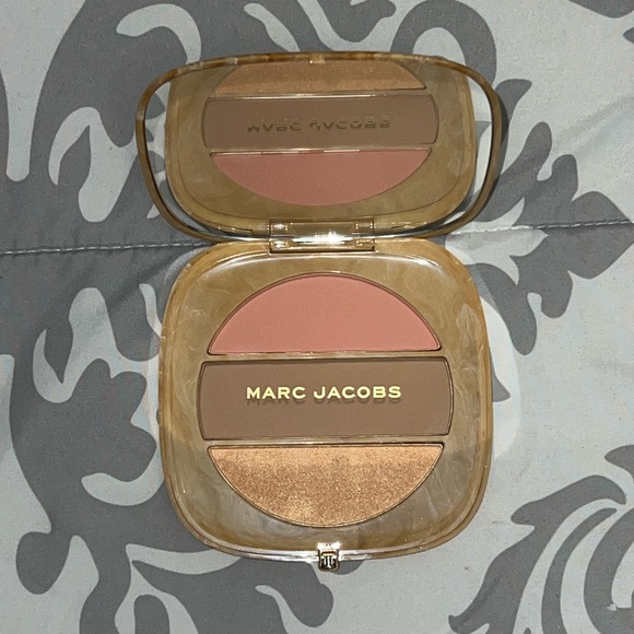 Marc Jacobs Beauty O!Mega x Three Powder Blush-Bronze-Highlighter Palette - Picture 4 of 5